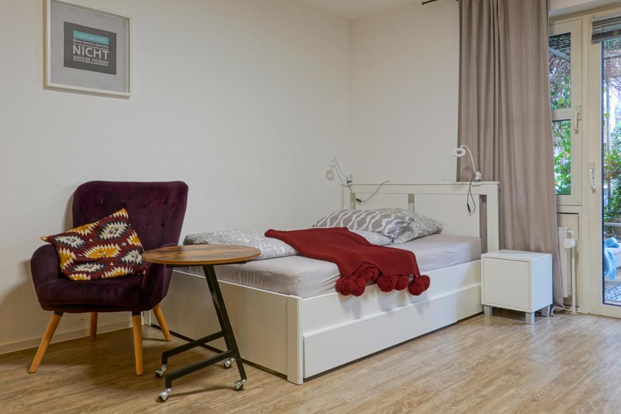 1 Zimmer Wohnung Mit Der Terrasse In Der Innenstadt Wiesbaden Dış mekan fotoğraf